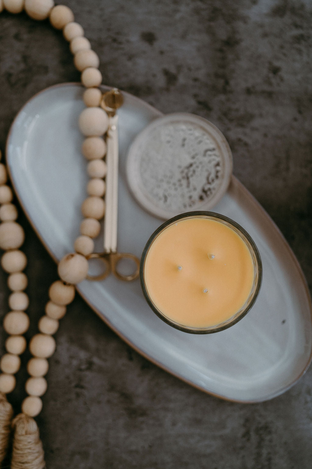 Gold Canyon Fresh Orange Scented Soy Candle